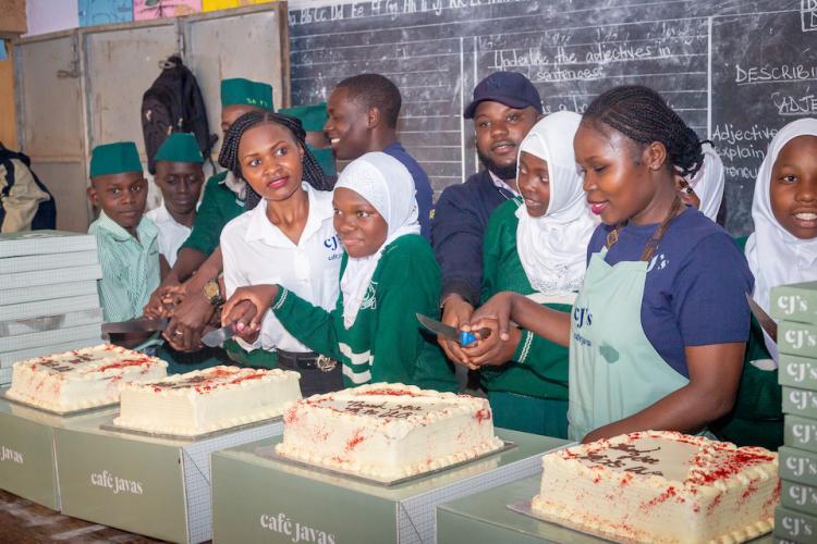 Our team won the Café javas community service competitions in Uganda and were awarded with prizes such as pizzas, cakes and sodas.
